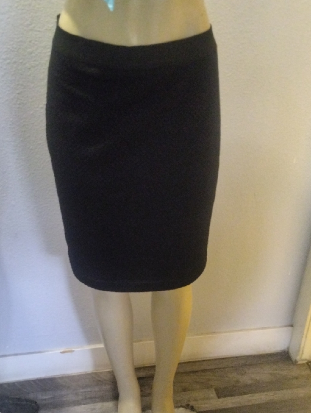 Metaphor Black Pencil Skirt - Classic Tailored Fit